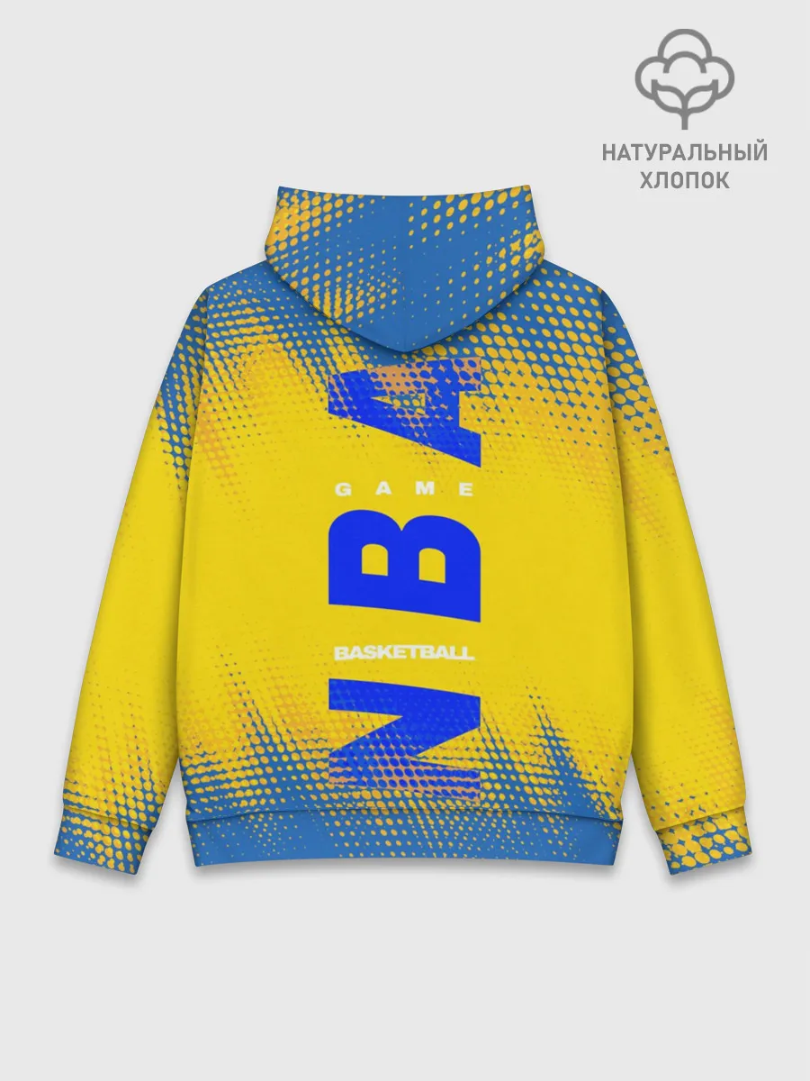 Худи мужской база хлопок / Golden State Warriors