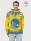 Худи мужской база хлопок / Golden State Warriors