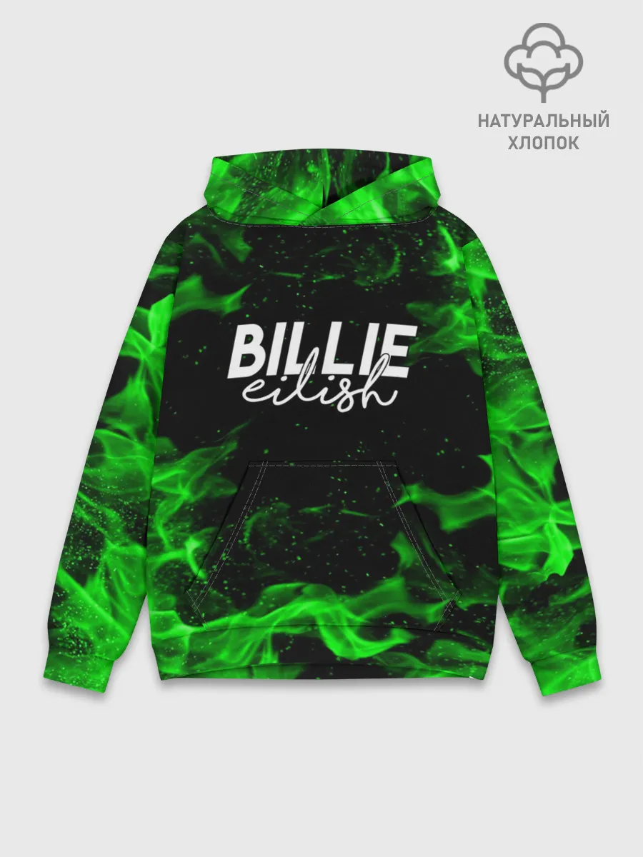 Худи мужской база хлопок / BILLIE EILISH