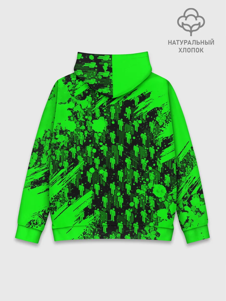 Худи мужской база хлопок / BILLIE EILISH