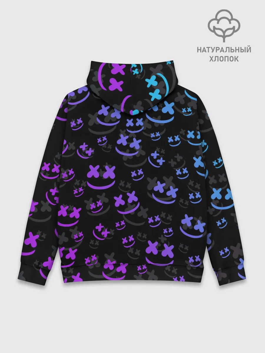 Худи мужской база хлопок / FORTNITE | MARSHMELLO