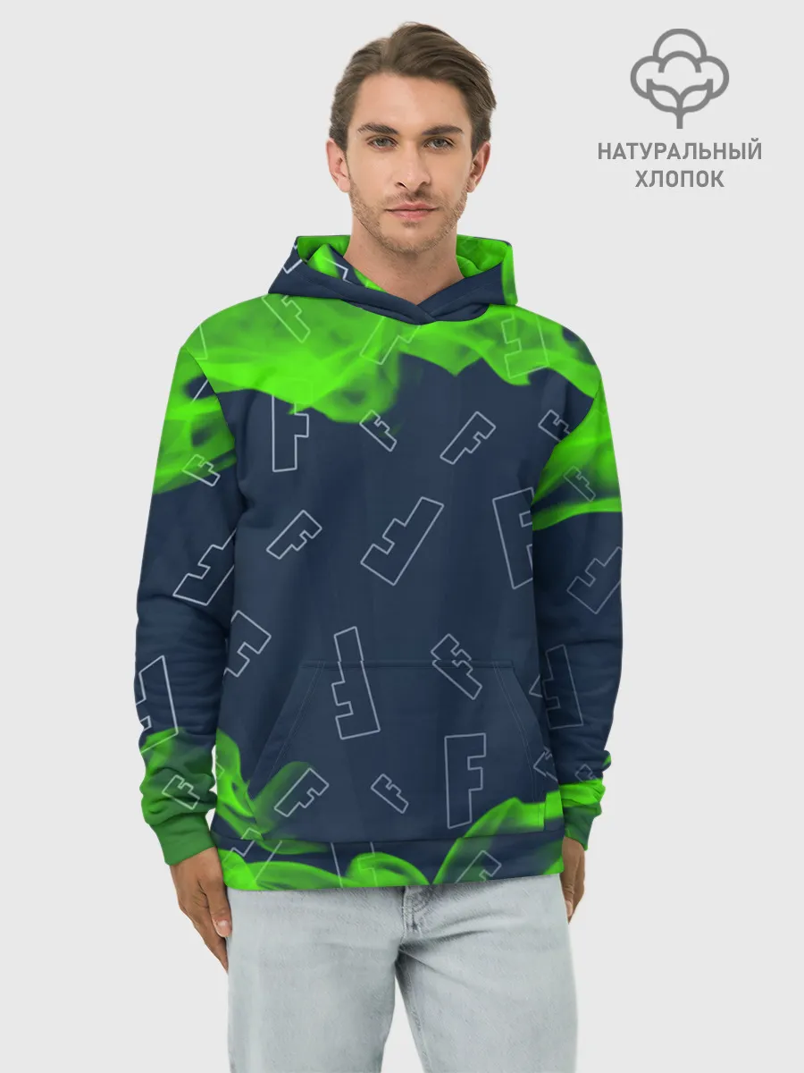 Худи мужской база хлопок / FORTNITE / ФОРТНАЙТ
