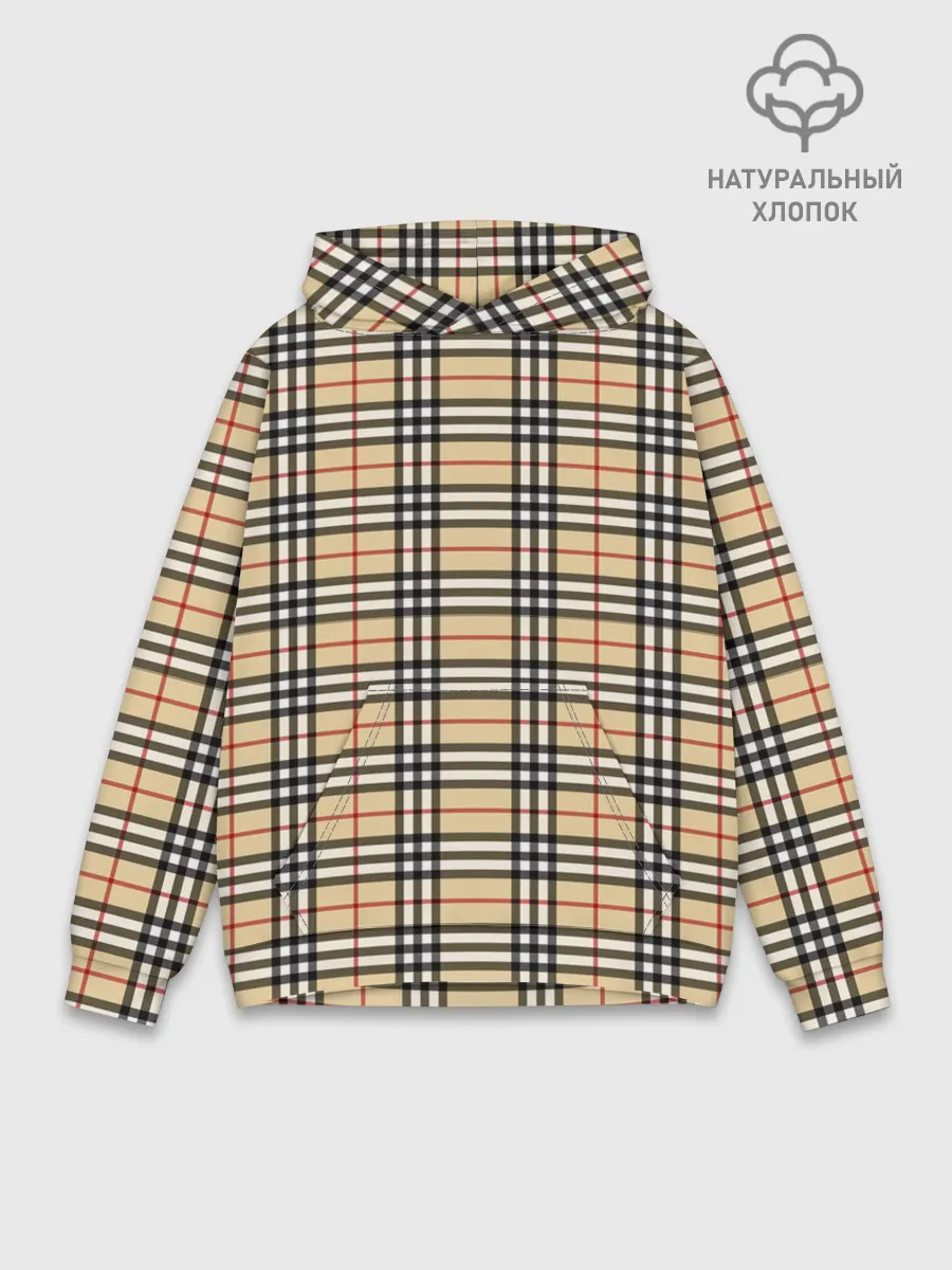 Худи мужской база хлопок / The Gentlemen Beige