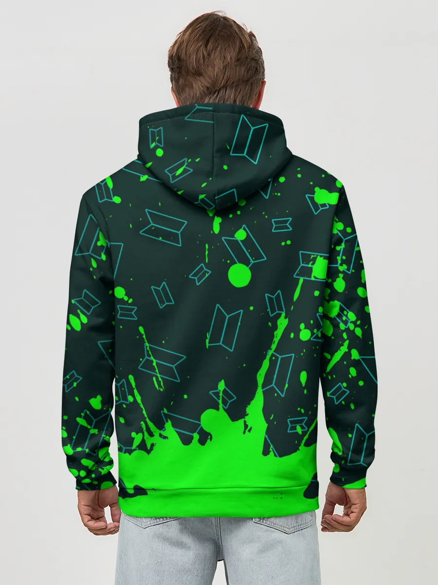 Худи мужской база хлопок / BTS / БТС