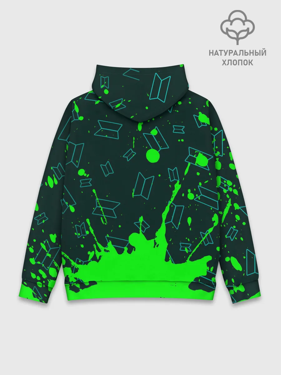 Худи мужской база хлопок / BTS / БТС