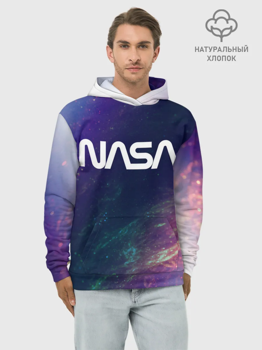 Худи мужской база хлопок / NASA / НАСА