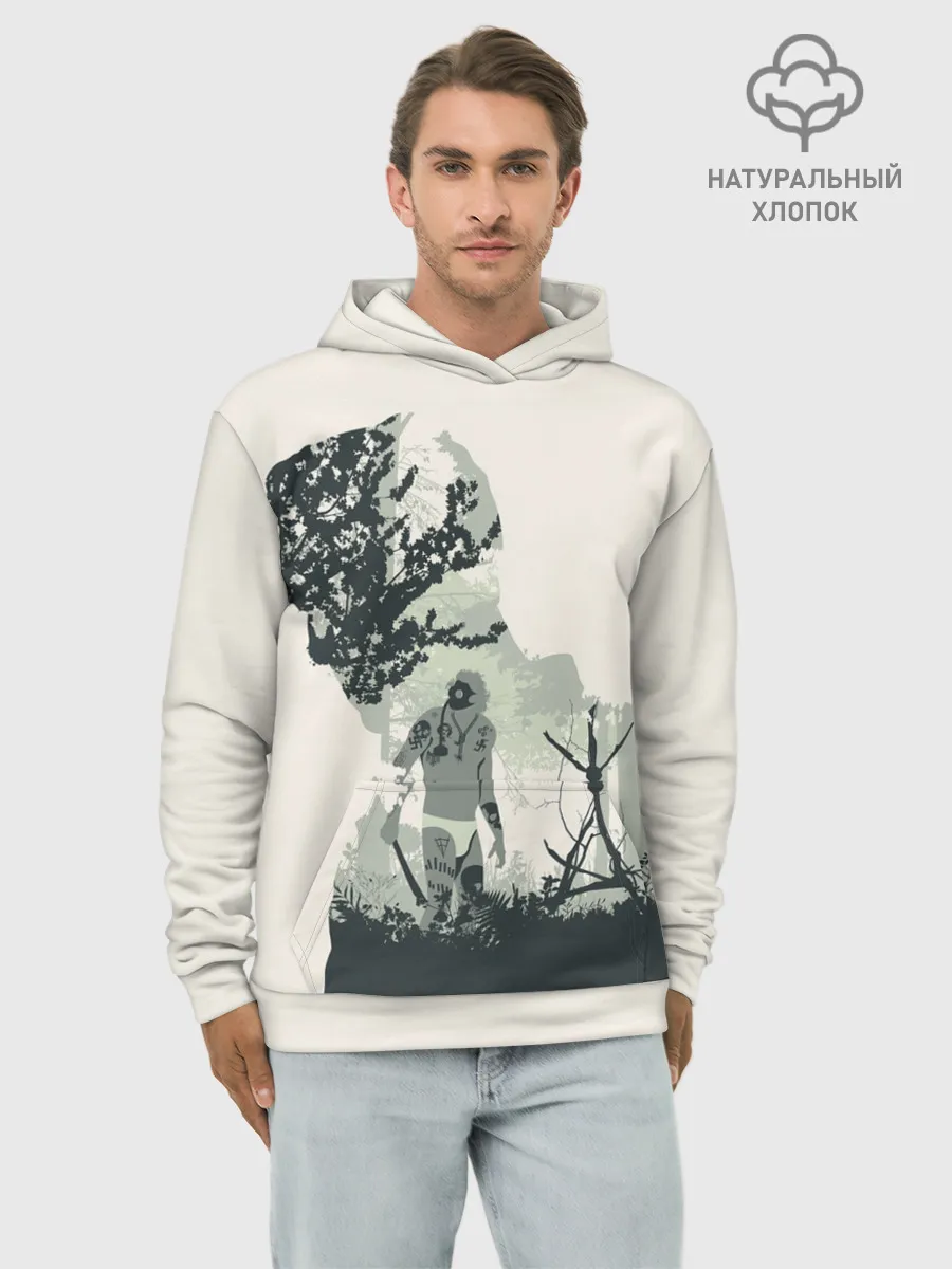 Худи мужской база хлопок / Настоящий детектив