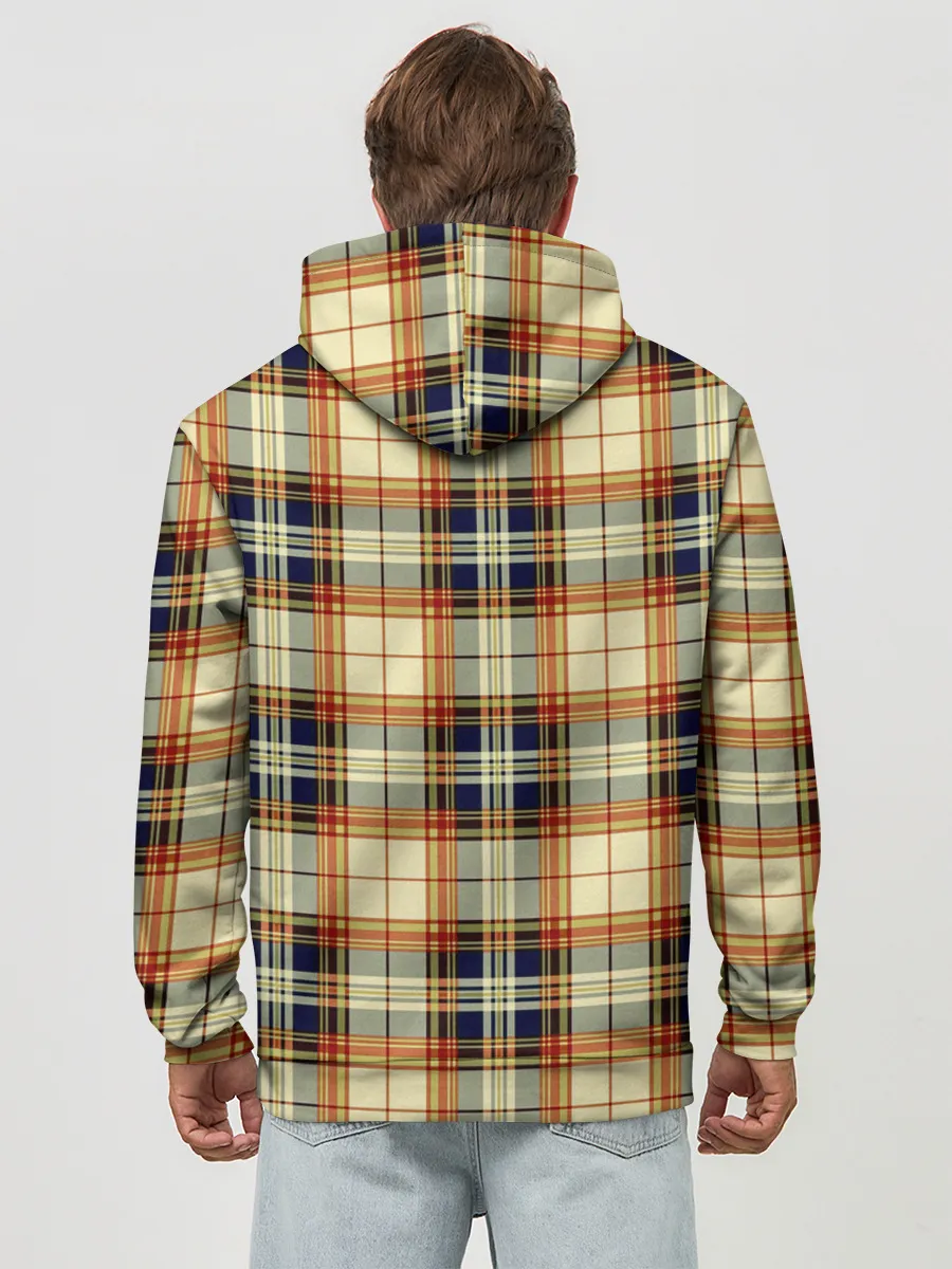 Худи мужской база хлопок / Джентльмены Ретро