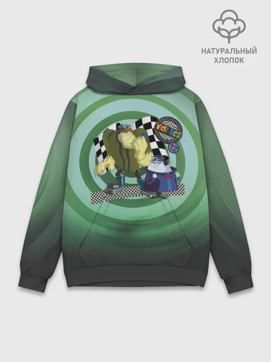 Худи мужской база хлопок / Tiny and Bella Team