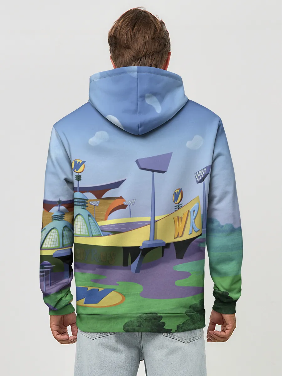 Худи мужской база хлопок / Bella Badge