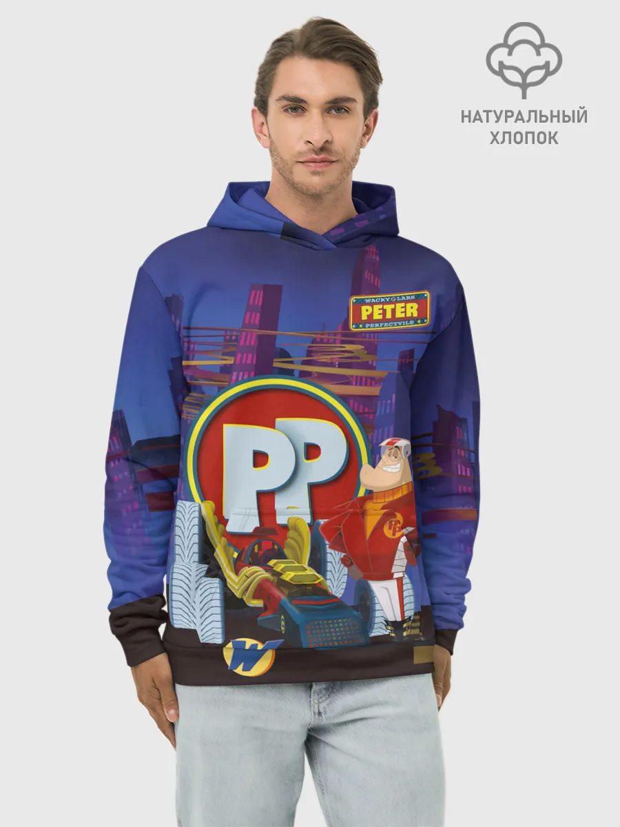 Худи мужской база хлопок / Peter Perfect PP
