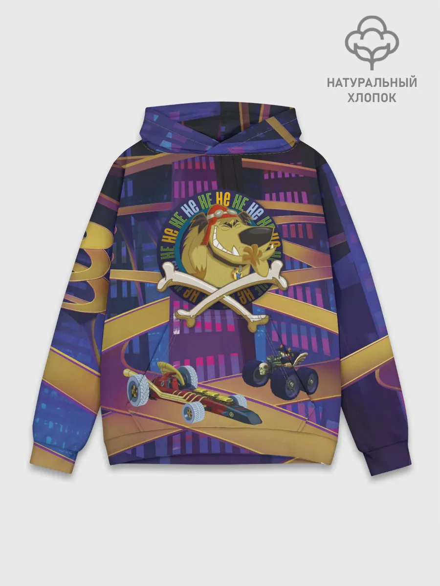 Худи мужской база хлопок / Muttley HE HE HE