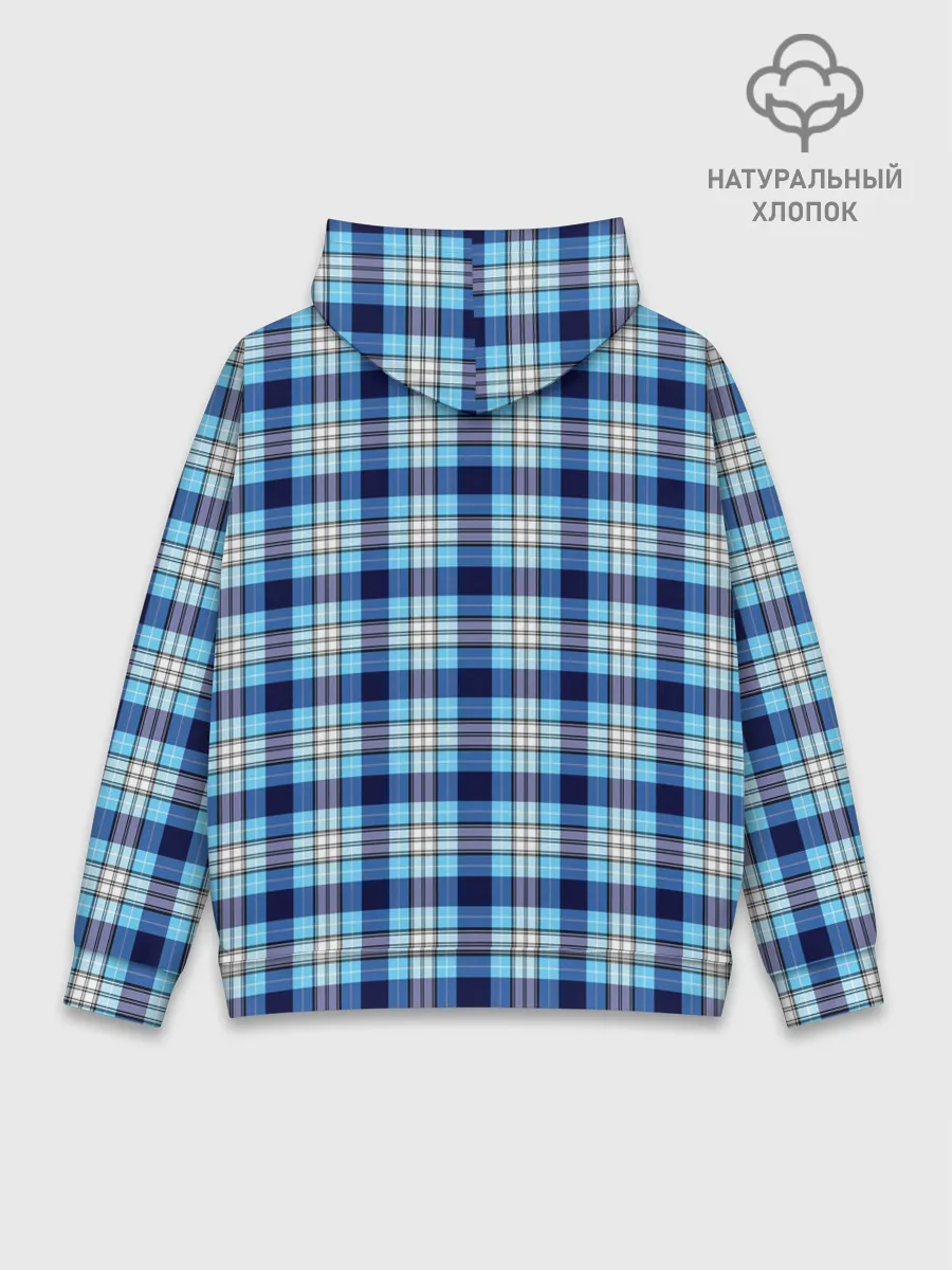 Худи мужской база хлопок / The Gentlemen Blue