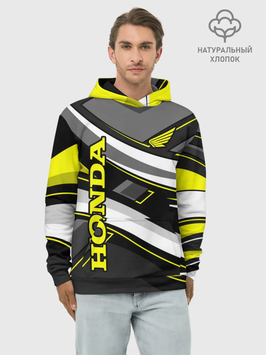 Худи мужской база хлопок / HONDA