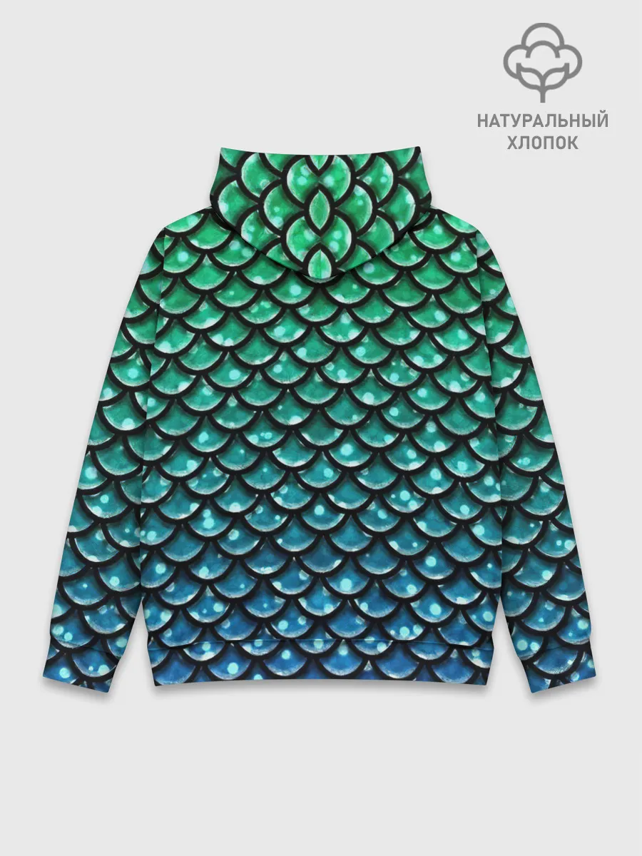Худи мужской база хлопок / Змеиная кожа