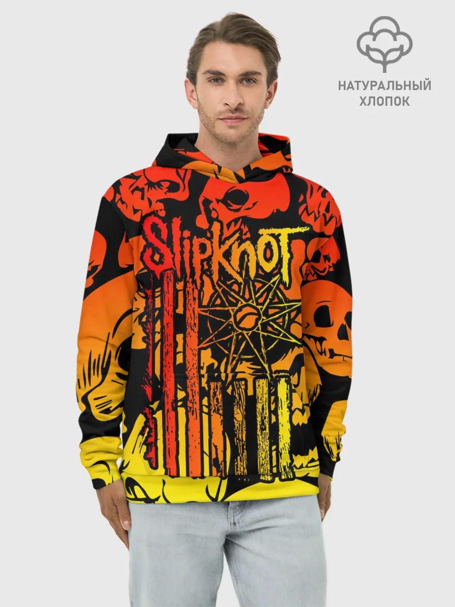 Худи мужской база хлопок / Slipknot