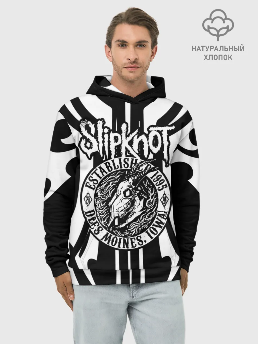 Худи мужской база хлопок / Slipknot
