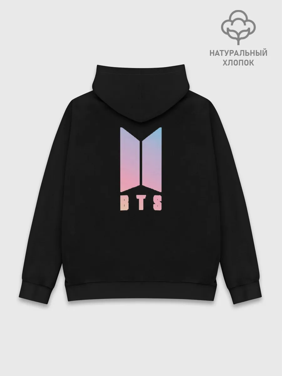 Худи мужской база хлопок / BTS Love Yourself