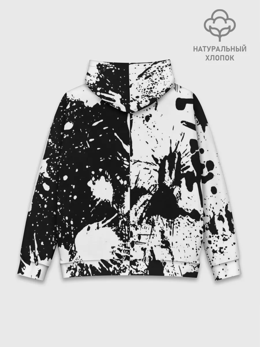 Худи мужской база хлопок / КРАСКА И НИЧЕГО ЛИШНЕГО!