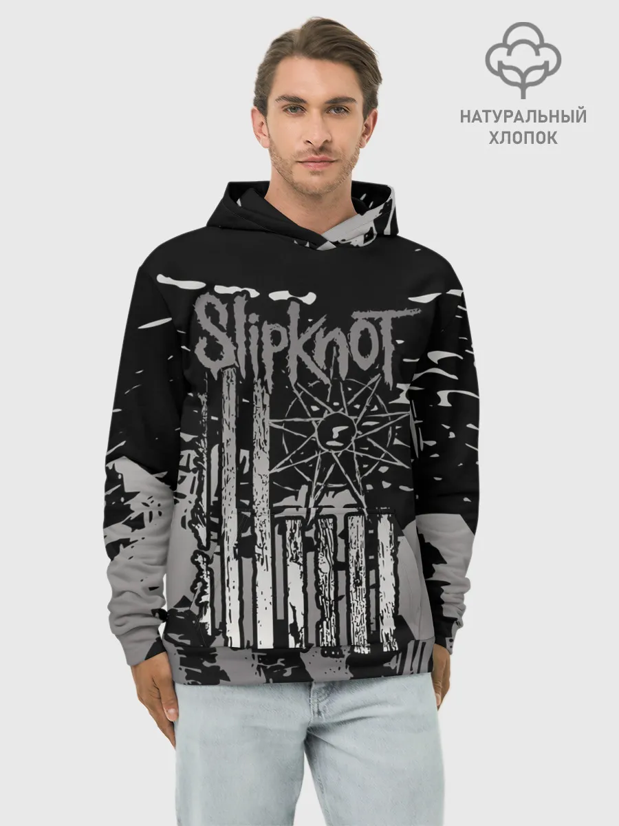 Худи мужской база хлопок / Slipknot