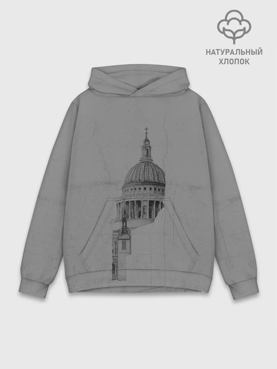 Худи мужской база хлопок / собор