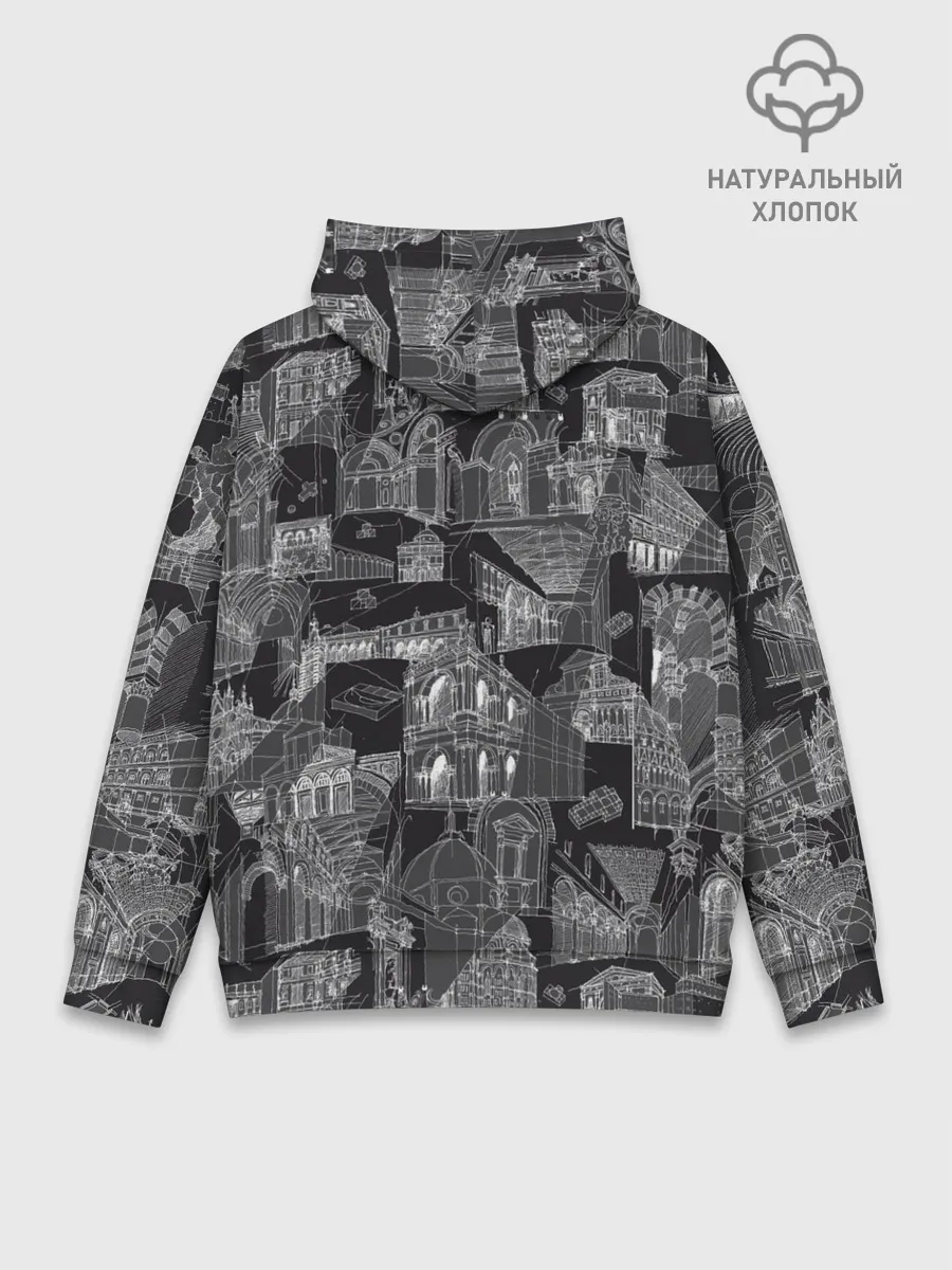 Худи мужской база хлопок / дома