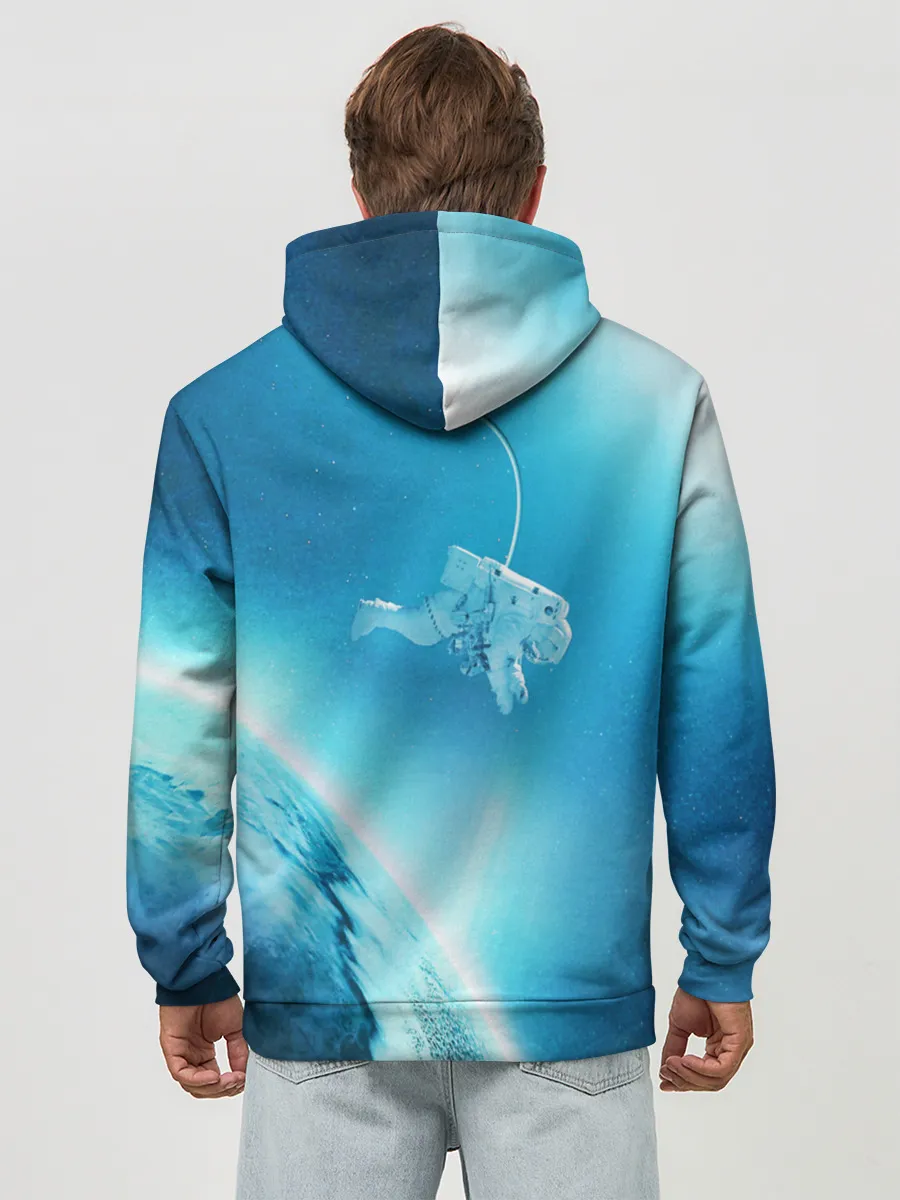 Худи мужской база хлопок / КОСМОНАВТ