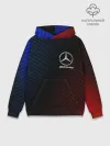Худи мужской база хлопок / MERCEDES / МЕРСЕДЕС