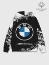 Худи мужской база хлопок / BMW / БМВ