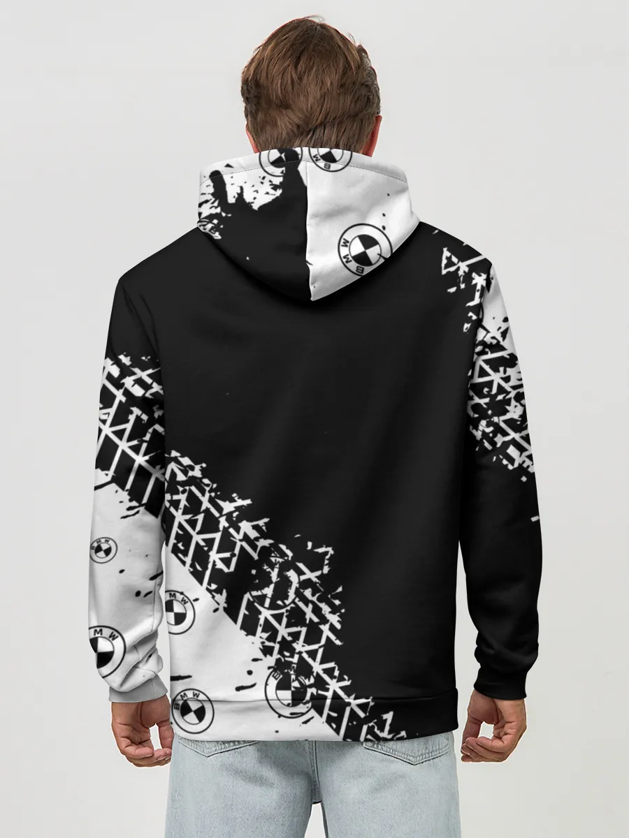 Худи мужской база хлопок / BMW / БМВ