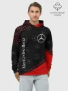 Худи мужской база хлопок / MERCEDES / МЕРСЕДЕС