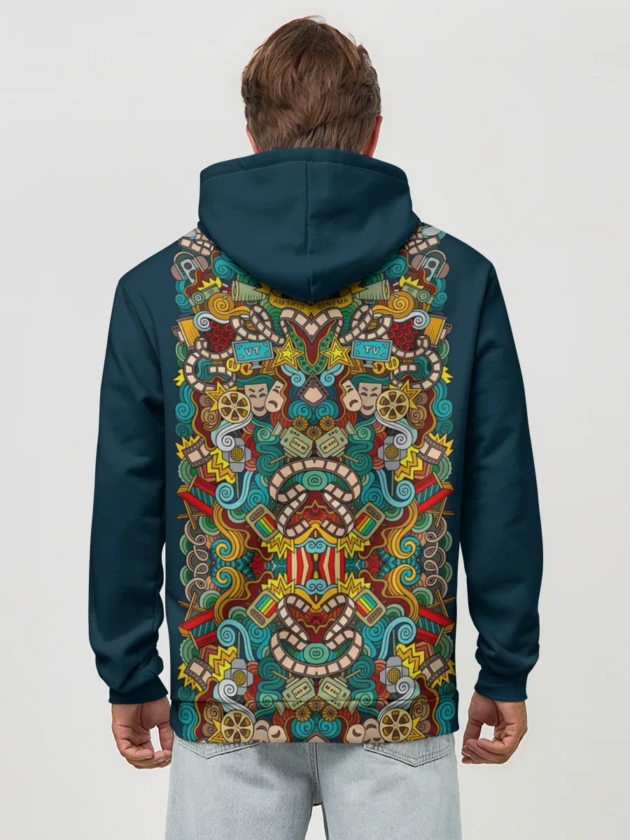 Худи мужской база хлопок / Кино и театр