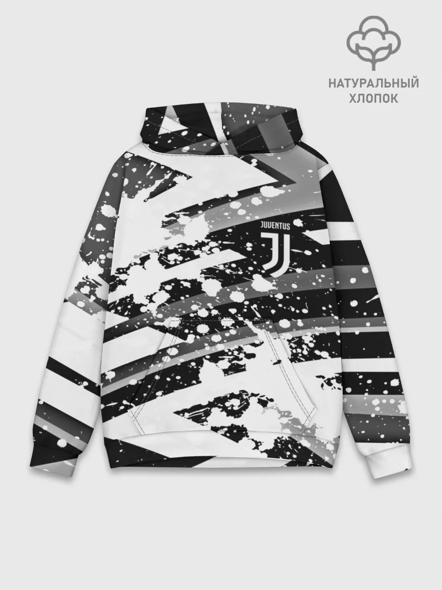 Худи мужской база хлопок / Juventus