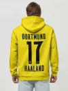 Худи мужской база хлопок / HAALAND Borussia Dortmund