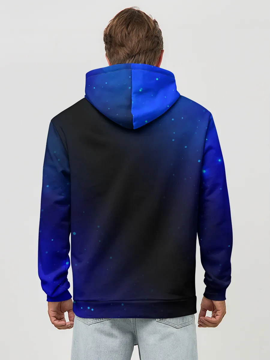 Худи мужской база хлопок / RUSSIA / РОССИЯ