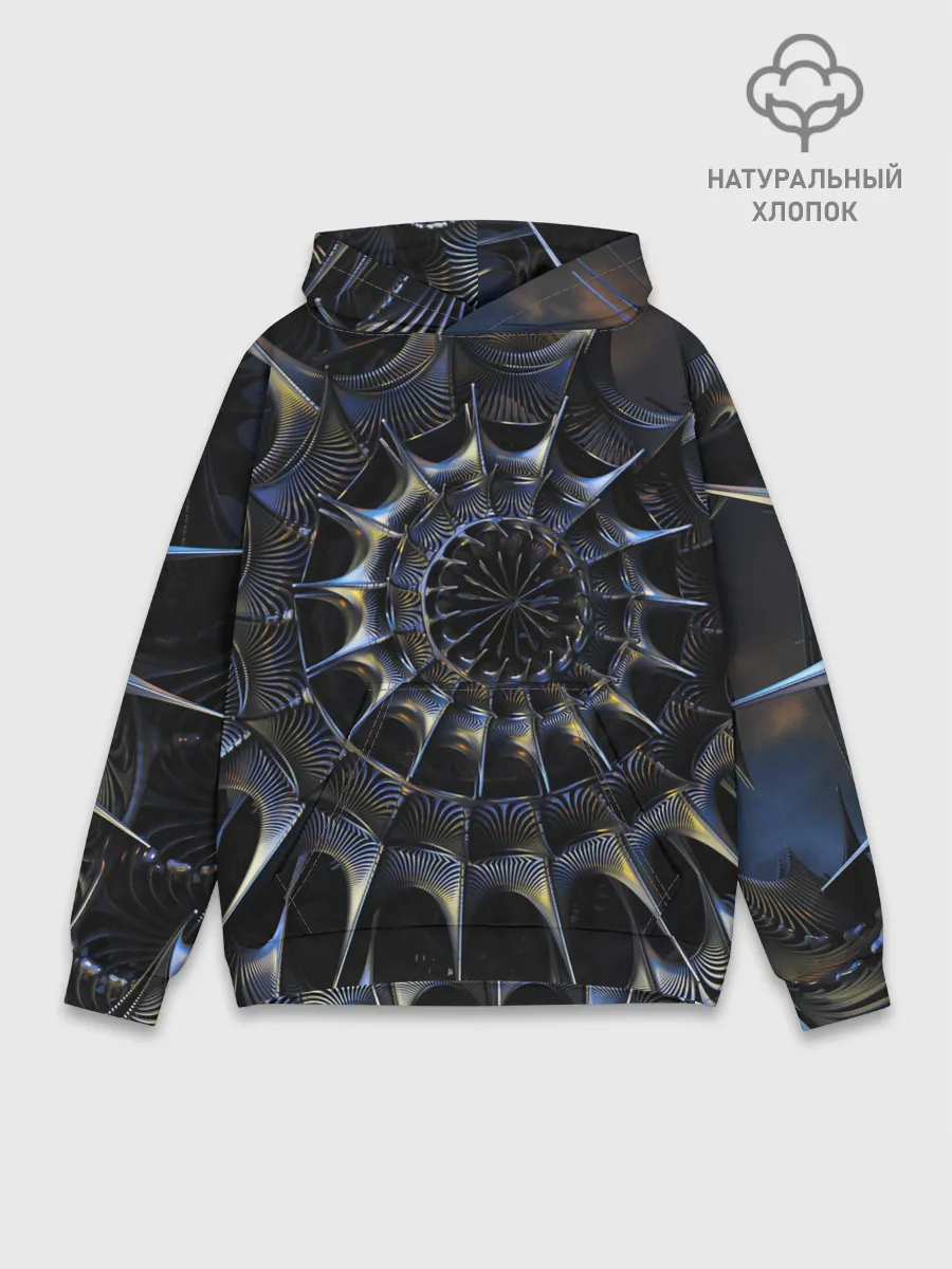 Худи мужской база хлопок / DARK