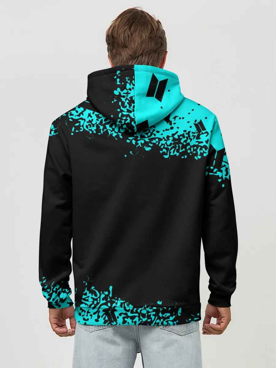 Худи мужской база хлопок / BTS / БТС