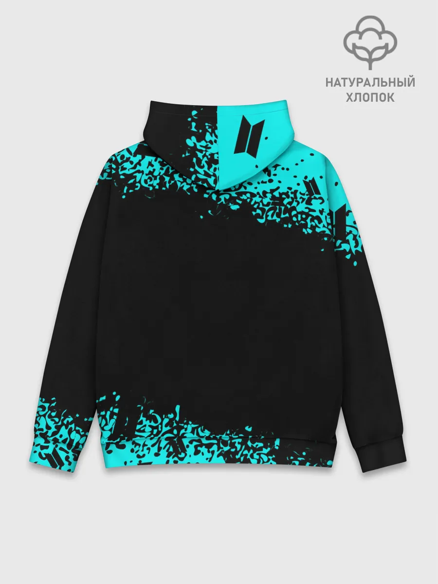 Худи мужской база хлопок / BTS / БТС