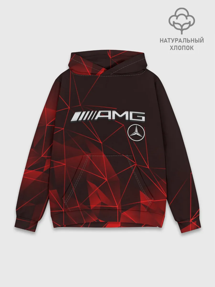 Худи мужской база хлопок / MERCEDES