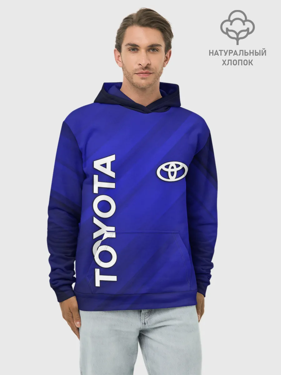 Худи мужской база хлопок / TOYOTA