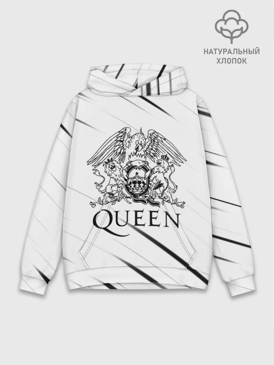 Худи мужской база хлопок / QEEN | Куин