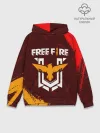 Худи мужской база хлопок / FREE FIRE / ФРИ ФАЕР