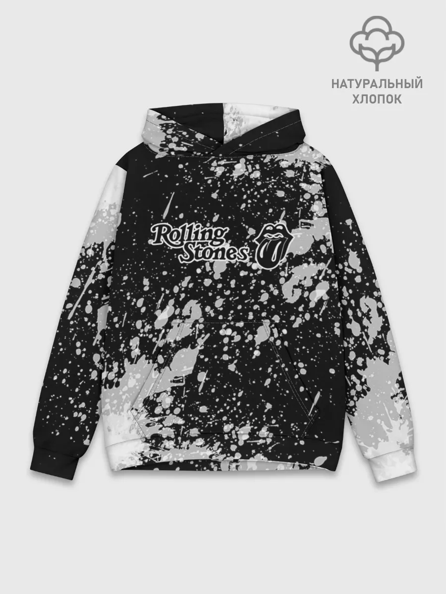 Худи мужской база хлопок / Rolling Stones