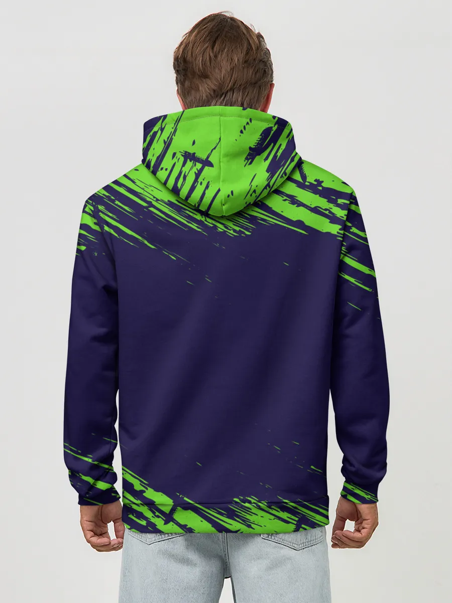 Худи мужской база хлопок / FREE FIRE / ФРИ ФАЕР