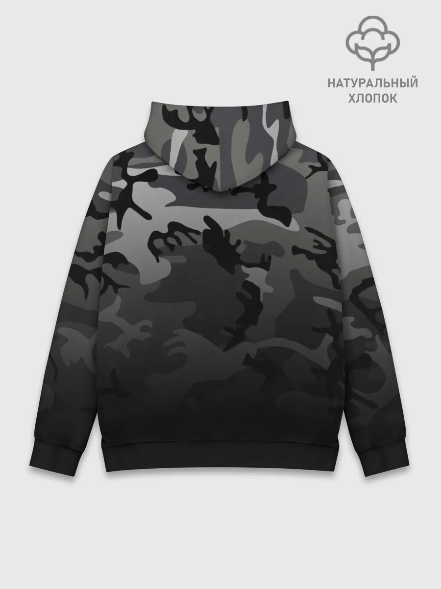 Худи мужской база хлопок / Камуфляж СССР