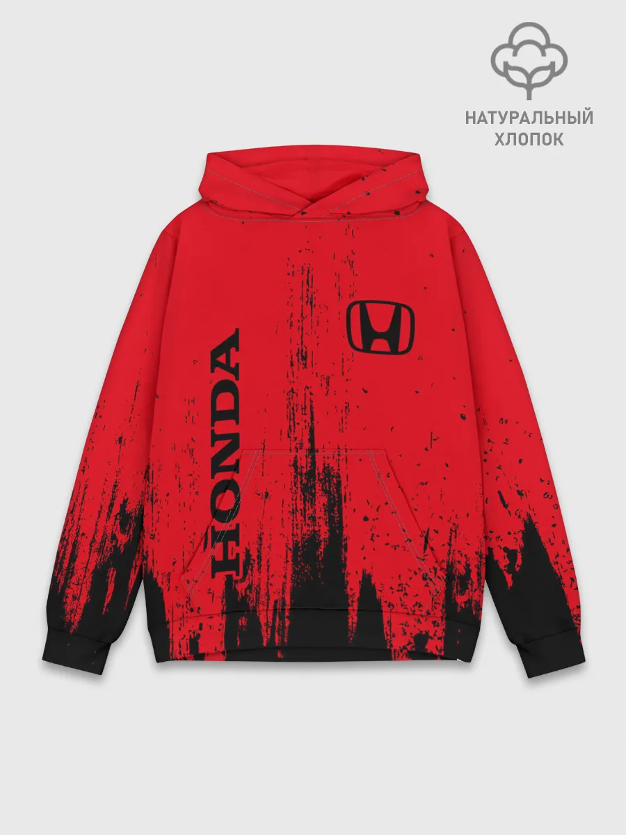 Худи мужской база хлопок / HONDA / ХОНДА