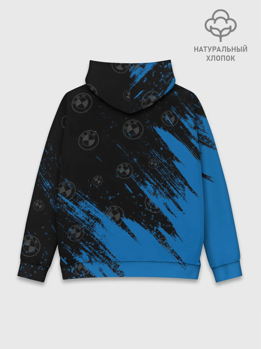 Худи мужской база хлопок / BMW / БМВ