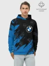 Худи мужской база хлопок / BMW / БМВ