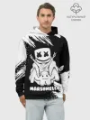 Худи мужской база хлопок / MARSHMELLO