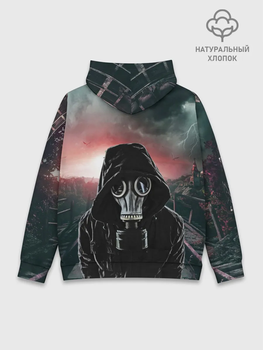 Худи мужской база хлопок / Stalker 2 Зона